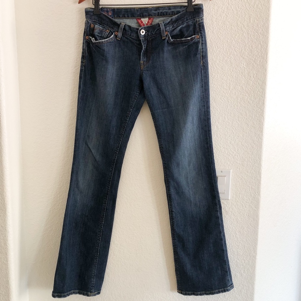 Lucky Brand Fold Over Pocket Bootcut Jeans- Used